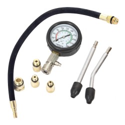 Set kit Tester misuratore compressione per motore benzina 8pz cilindro pistone